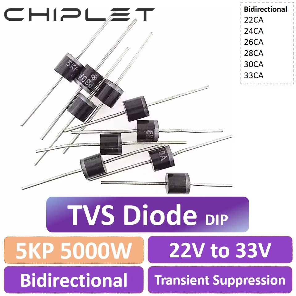 10 Stück TVS Dioden 5KP Serie - Transientenunterdrückung Für Elektronik