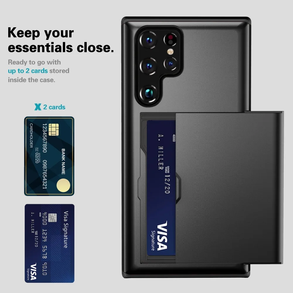 Premium Wallet Case with Card Holder - Sleek and Functional Design