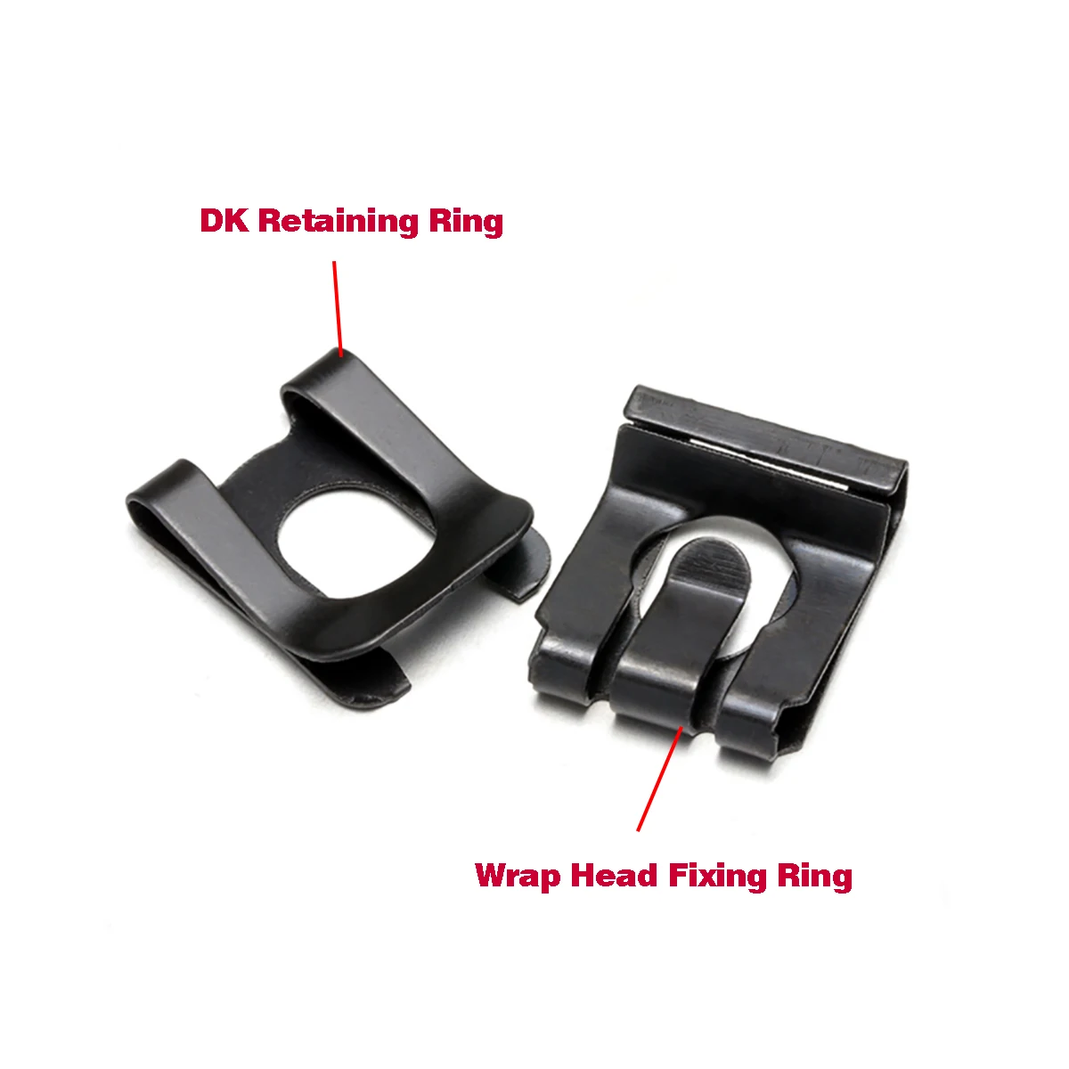 65 Manganese Steel U-Shaped Clip/Elastic Anti Loosening Clamp For Shaft M4-M16