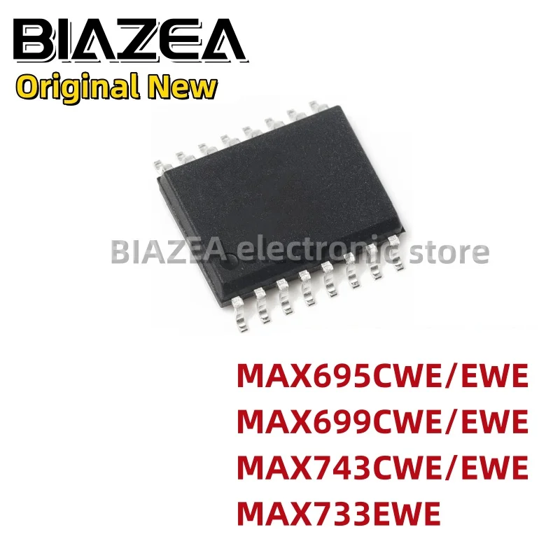 

Набор схем MAX695CWE/EWE MAX699CWE/EWE MAX743CWE/EWE MAX733EWE SOP16, 1 шт.
