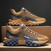 Hot Sale Men's Running Shoes High Quality Sneakers Fashion  Breathable Mens Vulcanized Shoes Outdoor Platform Men Casual Shoes 3