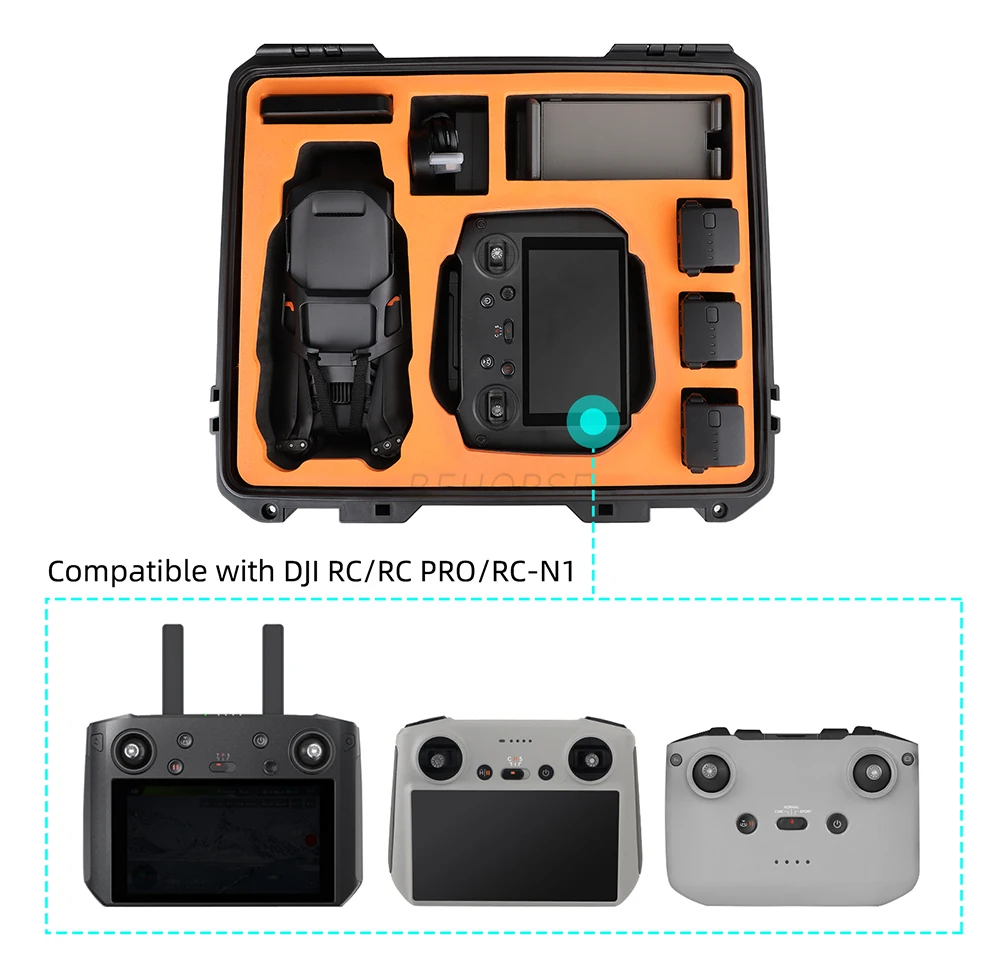 Waterproof Hard Shell Mavic 3 Pro Carrying Case Box Explosion Proof Safety Storage Bag DJI Mavic 3/Cine/Mavic 3 Classic