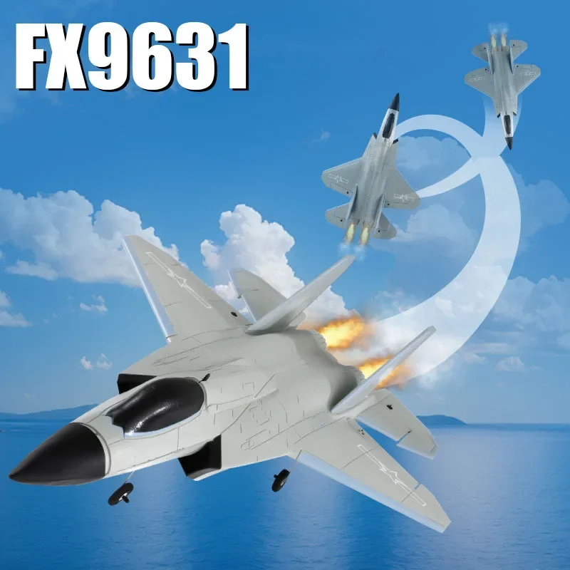 Remote Controlled Aircraft New Rc Fx9631 J-35 Large Sized Channel Fighter Brushless Fixed Wing 4-Channel Aircraft Model Model Bo 4