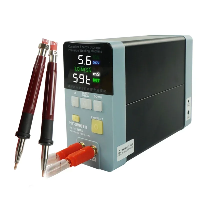 Lithium Battery Spot Welding Machine HT-SW01H 21KW 3500A High Power 18650/21700 Battery Spot Welder for battery 0.5mm thickness