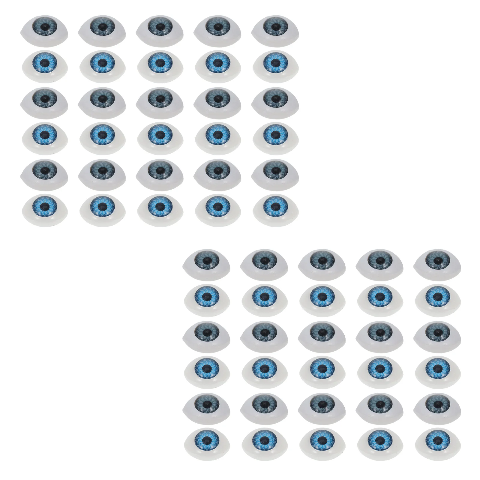 

60 Pcs Eye Accessories Eyes for Dolls Amigurumis Crafts Mascots Crochet Eyeball