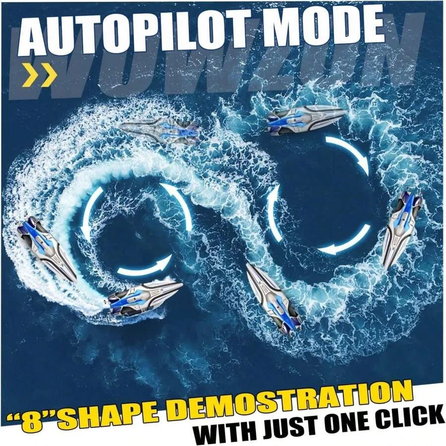 S1 RC قارب التحكم عن بعد قارب 2.4 جيجا هرتز سباق ا...