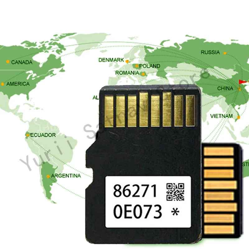 TOYOTA NAVIGATION Micro SD Card Map Data  OEM 86271 0E072 LATEST UPDATE