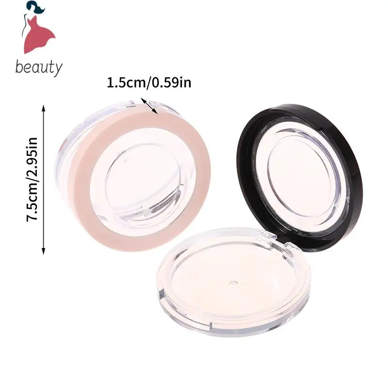 

Пустая воздушная подушка 10 г с круглым зеркальным фотоэлементом, контейнер для рассыпного порошка, дорожный контейнер для косметики