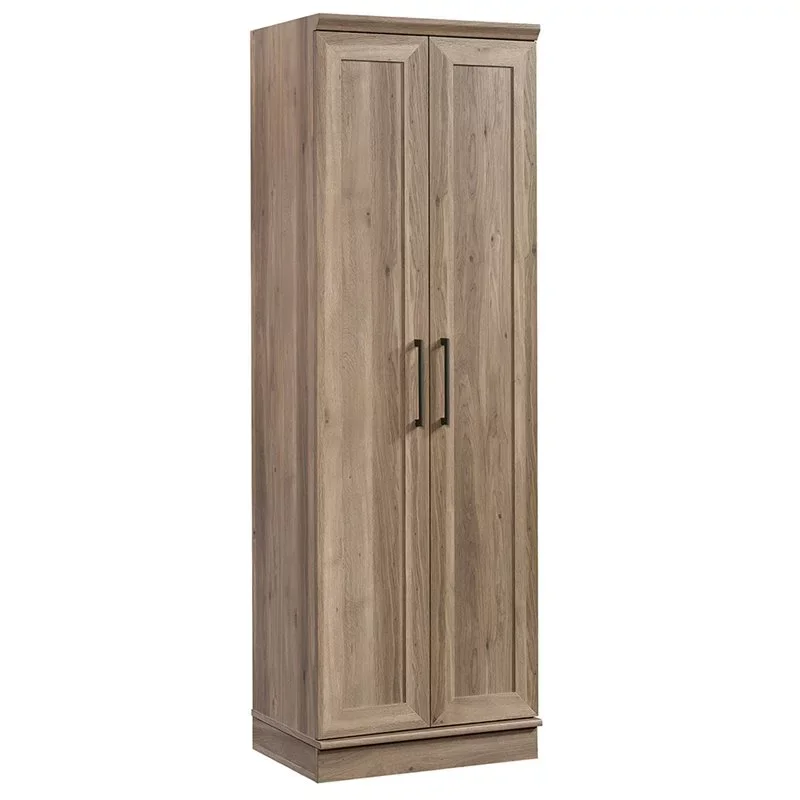 

2-Door Storage Cabinet, Salt Oak Finish