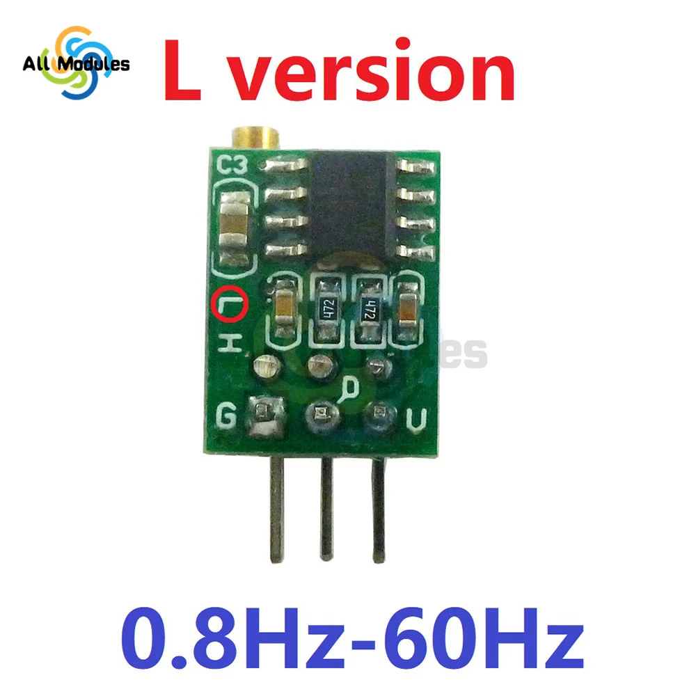 Generatore di segnale regolabile 1Hz-6Khz Generatore di onde quadrate Modulo Generatore di segnale di frequenza regolabile - immagine 3