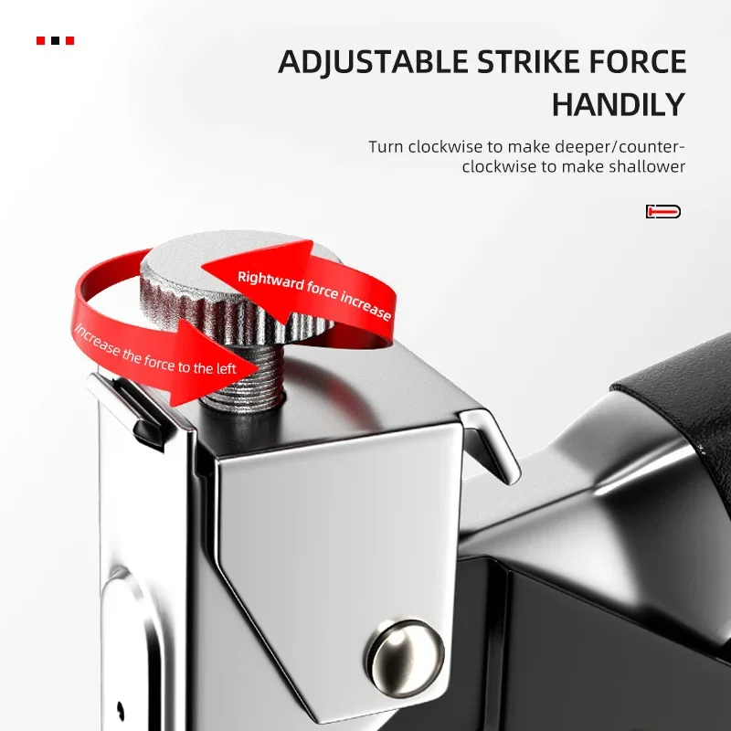 4 In 1 Nail Gun DIY Furniture Construction Stapler Upholstery Staple Gun With 3000 Staples Home Decor Carpentry Tools 5