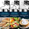 8.5QT Stand Mixer, 660W 6+P Speed Tilt-Head, Electric Kitchen Mixer With Dishwasher-Safe Dough Hook, Beater 2
