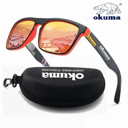 Okuma polarized sunglasses UV400 for men and women outdoor hunting, fishing, driving bicycles, sunglasses optional box - Image 7