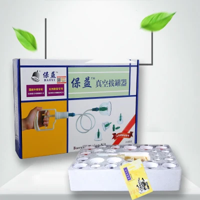 vacuum magnetic therapy of household gas type cupping apparatus can pull tanks containing joint of cupping therapy