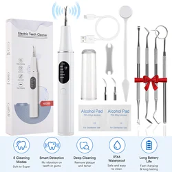 Ultrasonic Electric Plaque & Tartar Remover (Teeth Cleaner set - C)