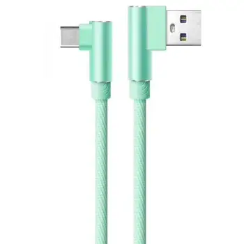 Cavo di Ricarica Intrecciato per Telefono, Accessori per Cellulari, Cavo Micro USB, Cavo di Ricarica Rapida, Cavo Dati, Cavo USB Tipo C