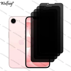 Enhanced Privacy Tempered Glass Screen Protector with Anti - Spy Technology and Camera Protection - 6.1 Inch - iPhone 16e (4 Front Glass)