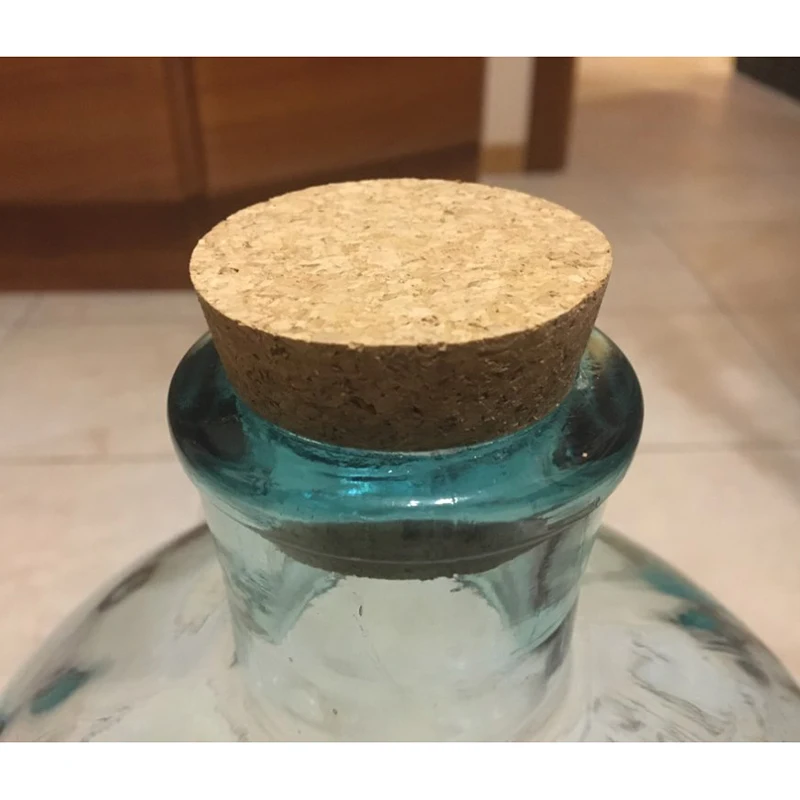 Glass Bottle Cork Wood Lid Cap Stopper Wine Jar Plug Beer Bottles Pudding Container 50-100mm Customize 3pcs