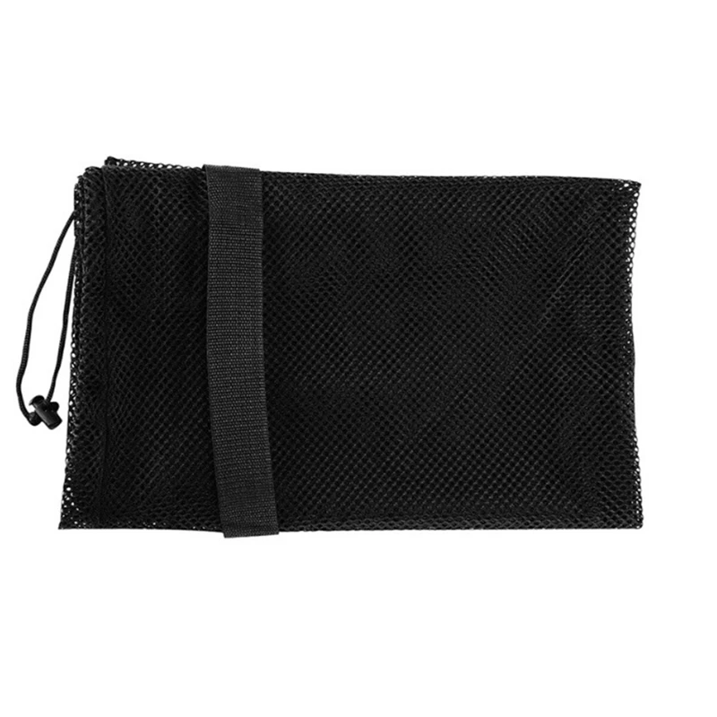 Sports Ball Storage Bag 1 Pcs Large Capacity Drawstring Mesh Shoulder Bag for Basketball Football