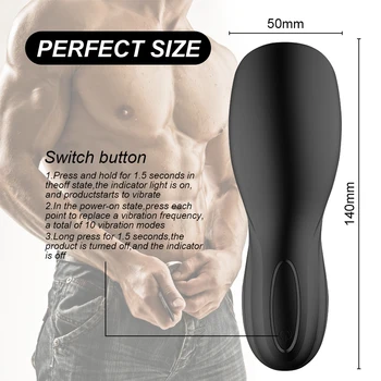 10 Modes Penis Delay Trainer Vibrator Male Masturbator Automatic Oral Climax Sex Glans Stimulate Massager Adult Sex Toys for Men 4