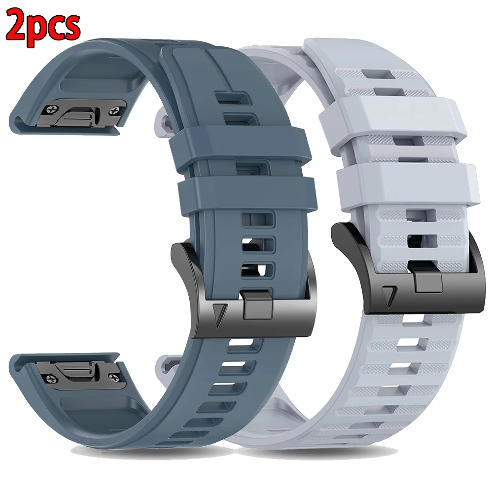Premium Silicone Strap - QuickFit 26/22mm - Universal Fit