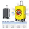 Custom Shark Certified Diver Suitcase Cover Dust Proof Scuba Diving Luggage Covers Protector for 18-32 inch 6