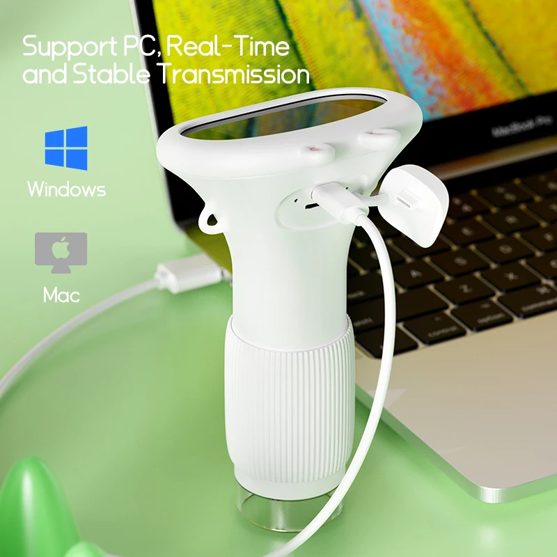 2.0 Inch Mini Pocket Microscope 1000X Kids Science Experiment Utensils Handheld Laboratory Microscope Outdoor Children Stem Toy 6