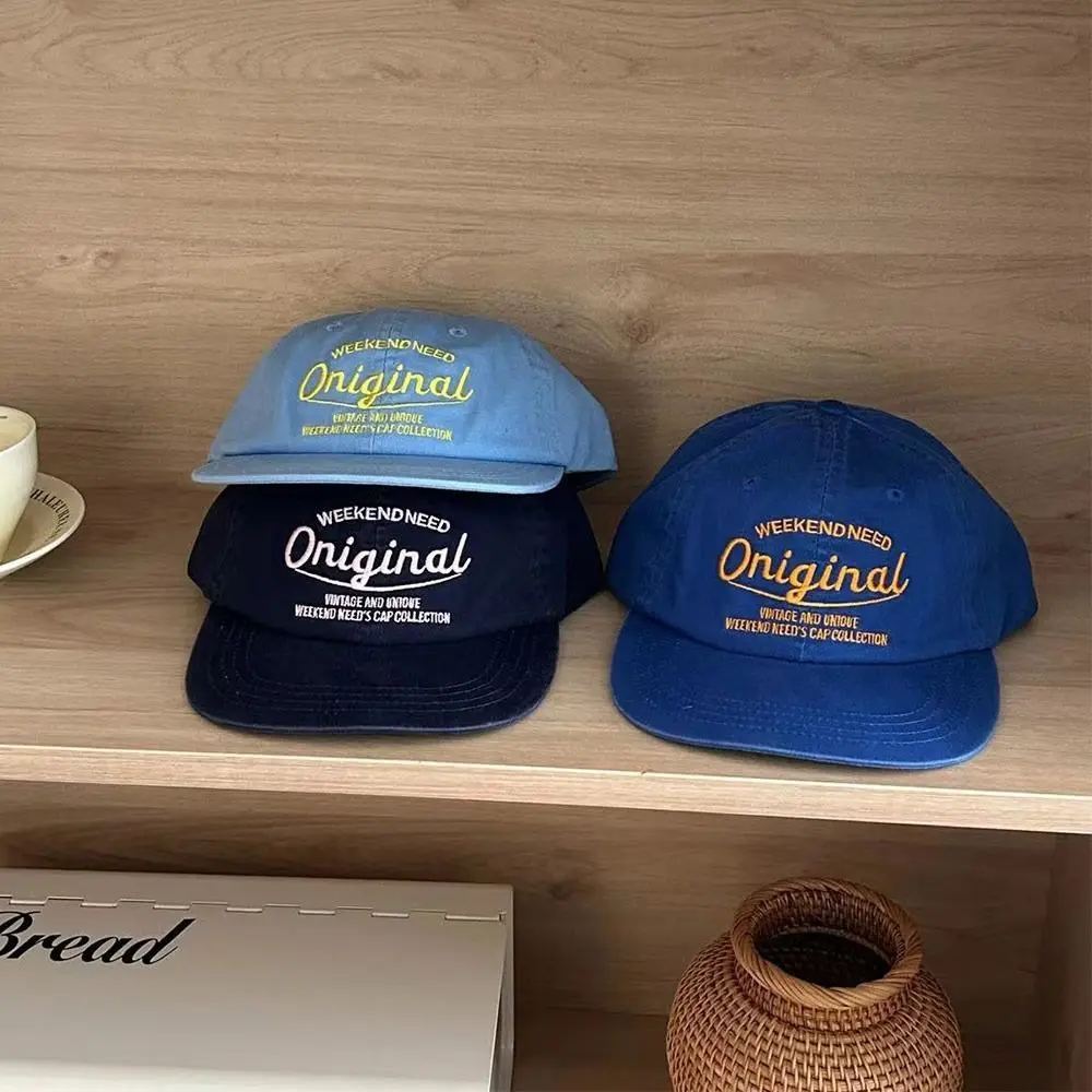 Cotton Baseball Cap Embroidery Hip Hop Sun Hat