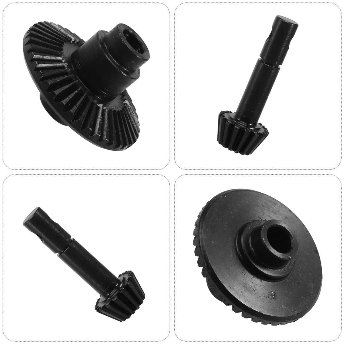 

Heavy Duty Helical Bevel Gear 40T 15T for 1/10 D90 Gelande II Yota Axle Ring&Pinion Gear