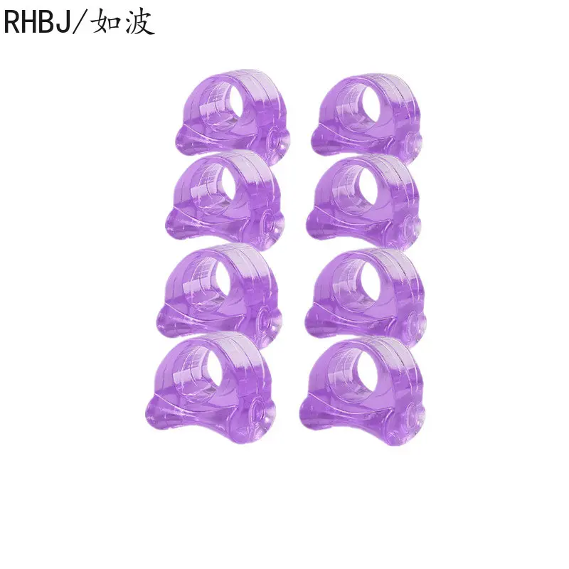 New Foot Care Tools 8pcs Protective Toes Separator Suitable Bunion Corrector Material Soft Gel Straightener Spacers Stretchers