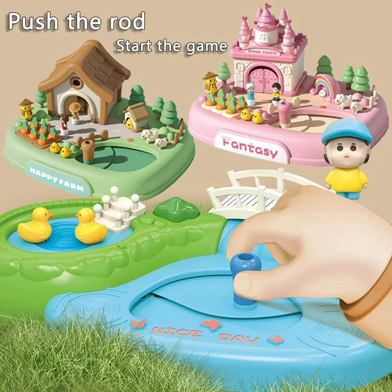 Magnetic Princess Castle Dollhouse Playset for Girls