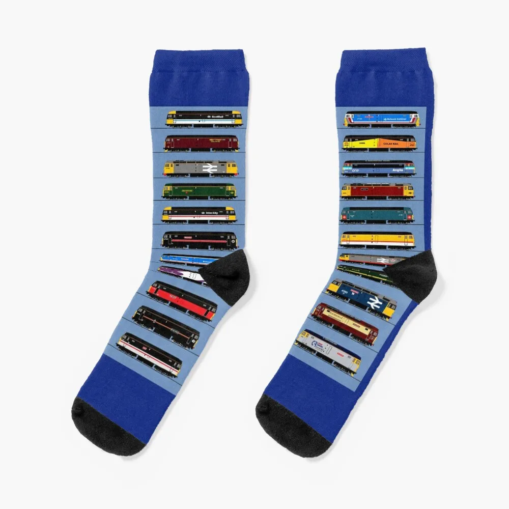 class 47 locomotive collection Socks gifts christmas gift christmas gifts Hiking boots Men's Socks Luxury Women's