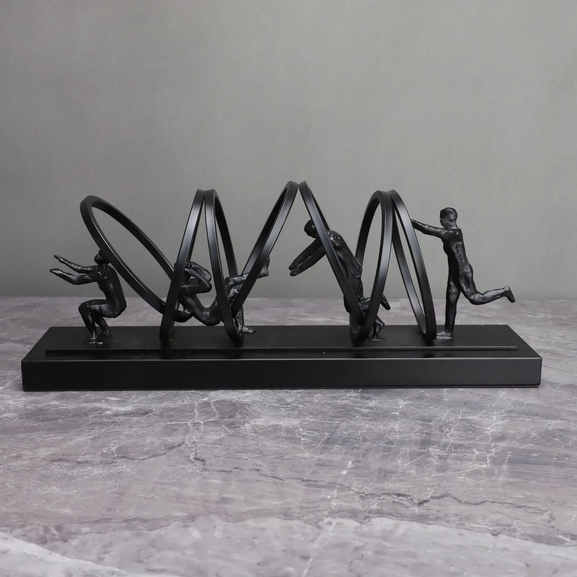 

Black gymnastics combination model house sales department bedroom living room dining room study desktop porch decoration