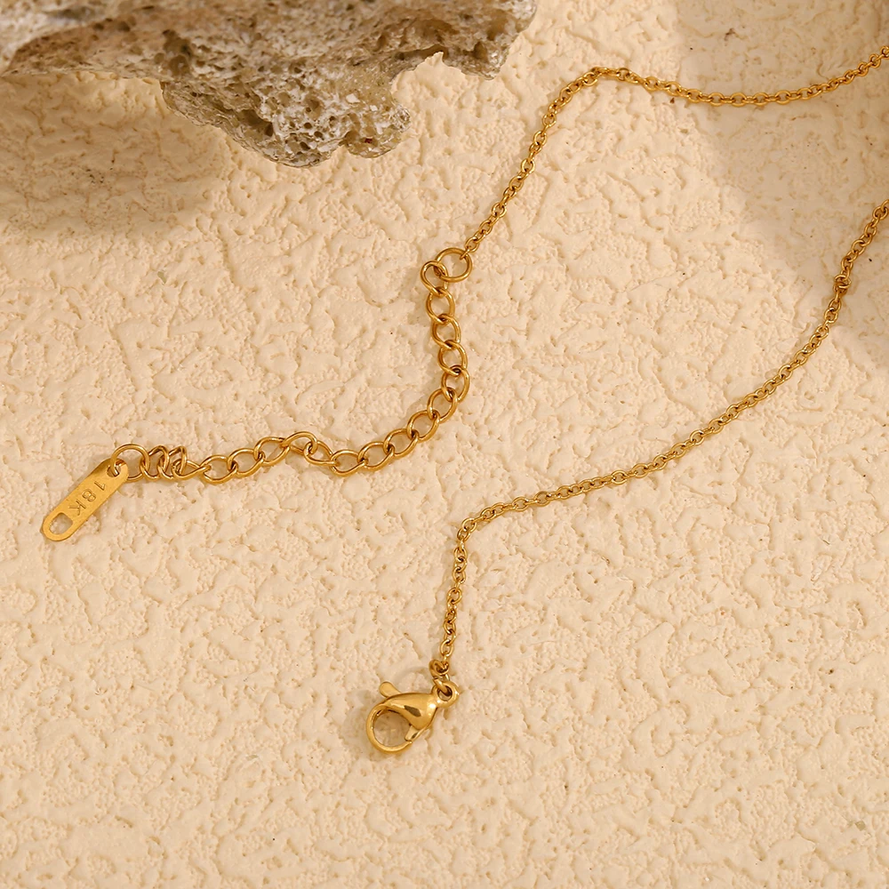 E.B.belle Crown Pendant Necklace size comparison