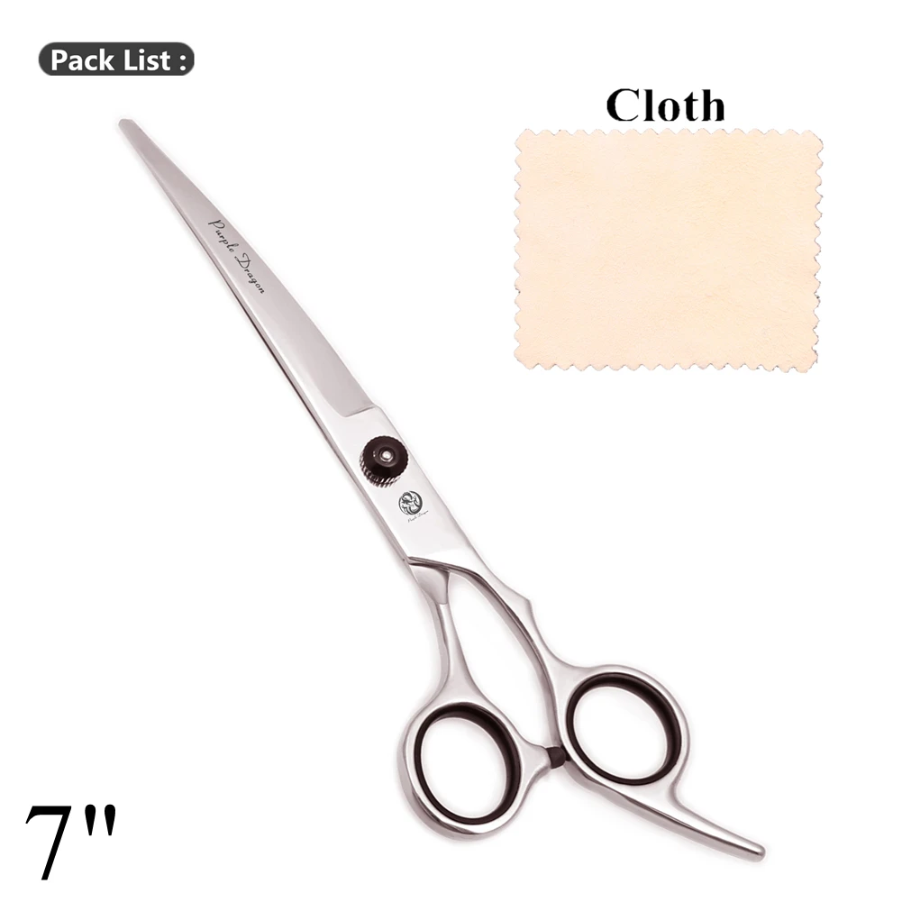 Dog Grooming Scissors 6.5" 7" Straight Thinning Shears Professional Pets Curved Z4001