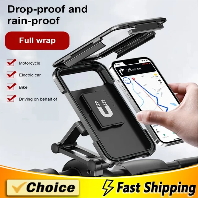360 Swivel Adjustable Motorcycle Cellphone Holder 1