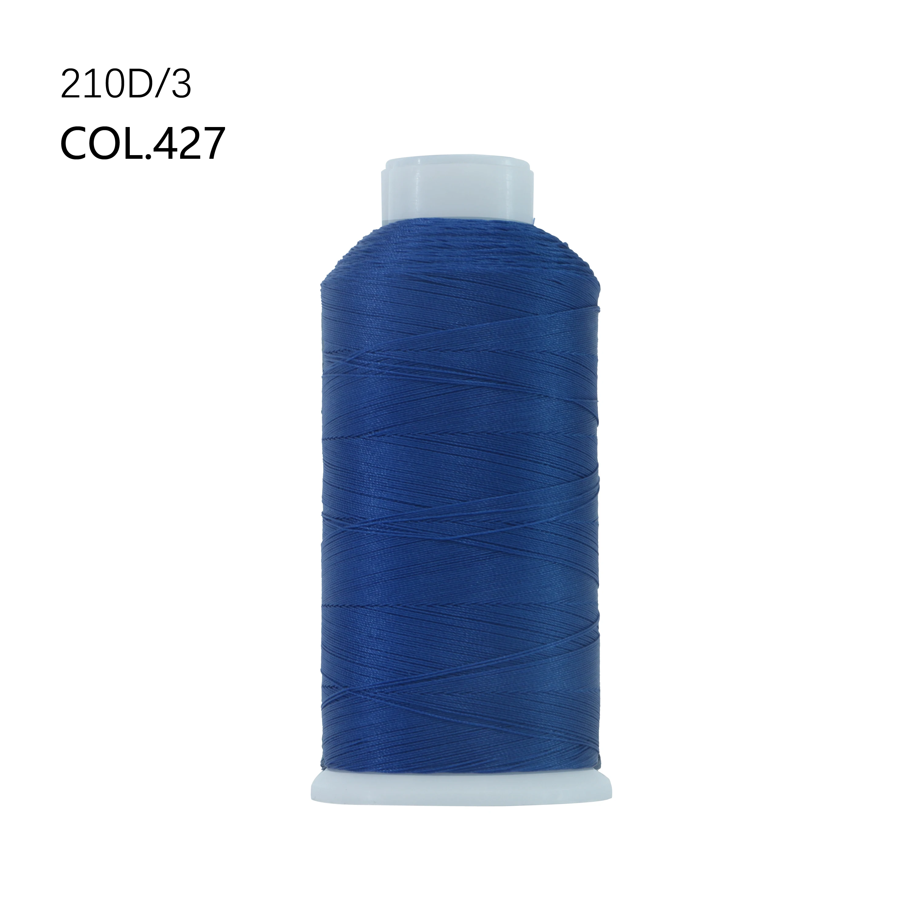 Heavy Duty Nylon Bonded Thread for Leather, Upholstery, Shoes, and Canvas Sewing - 1500 Meters, 0.3MM Thickness