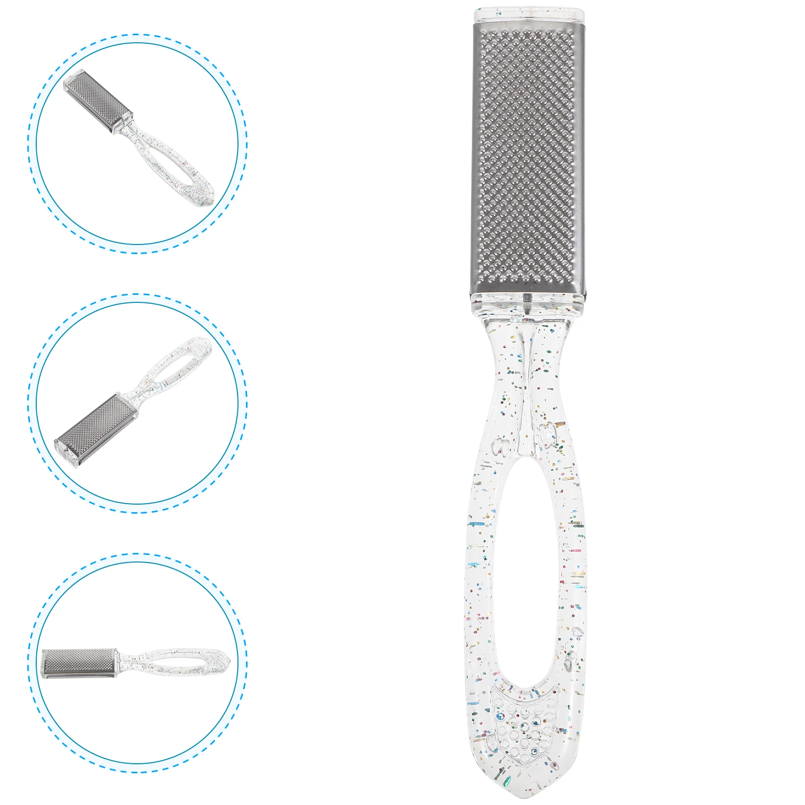 

Pedicure Foot Scrubber Double Sided Foot Scrubber Handheld Foot Scrubber for Dead Skin
