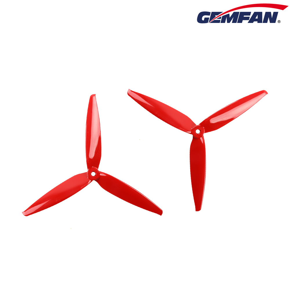 2 pair 5 colors Gemfan 7040 7.0x4.0 FPV PC 3 propeller Prop Blade CW CCW shaft through the machine more special motor 2407