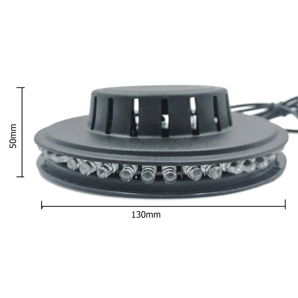 5W USB RGB Sound Light Activated Rotating Disco LED Ball Party Stage Par Lights Activated Lamp LED Disco Sound Strobe Lamp