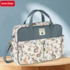 New Mummy Bag Fashion Handheld Lightweight Small Size Baby Diaper Bag Multi-Functional Mom Backpack Shoulder Crossbody Handbag 6