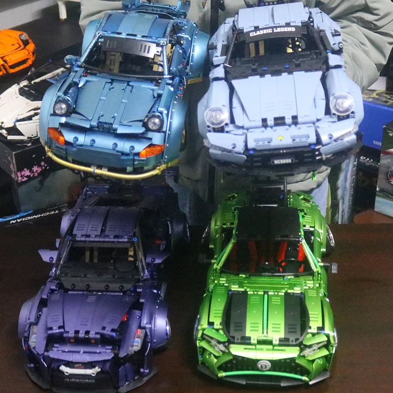 

В наличии, Nissan GTR Benzz AMG, спортивный автомобиль, управление через приложение, технология 1:10 MOC 25326, строительные блоки, творческие блоки, игрушки, подарки