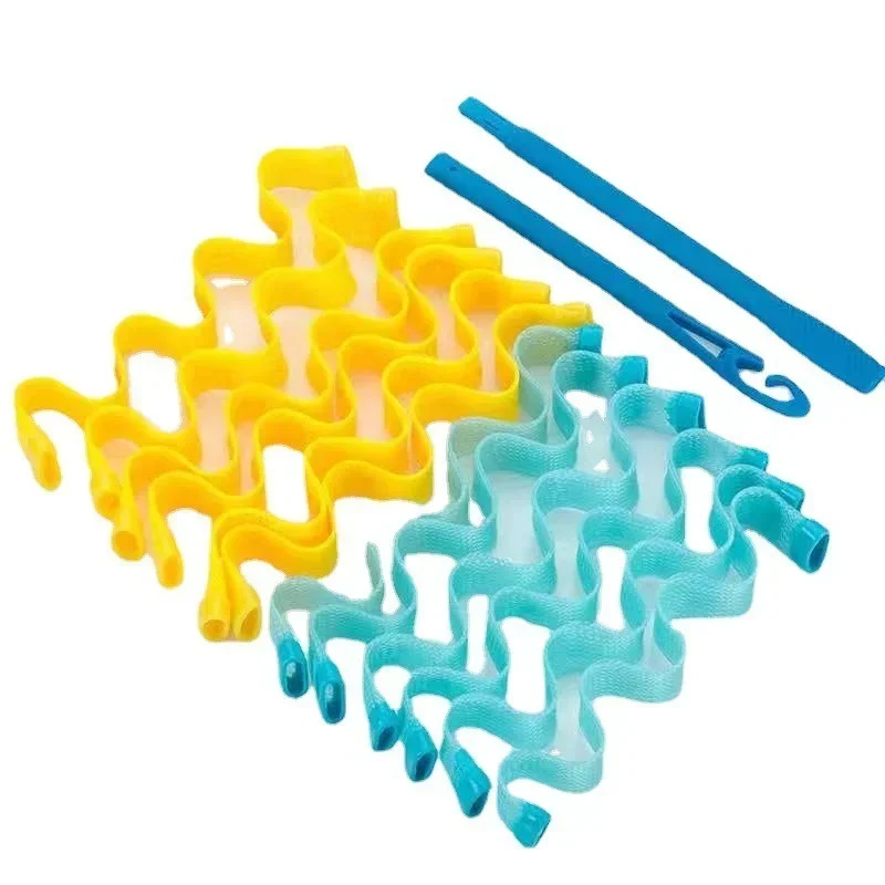 24pcs DIY Magic Hair Curler 30CM Heatless Hair Rollers Curlers Hairstyle Roller Sticks Wave Formers Curling Styling Tools
