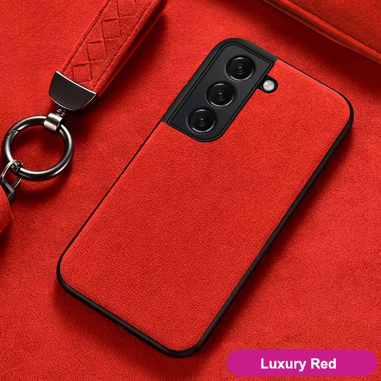 thumbnail image 1 of Luxury Case For Samsung Galaxy S24 S23 S22 S21 S20 S10 Plus Note 10 20 Ultra A32 A52 Leather Suede Fur Silicone Hard Back Cover, 1 of 5