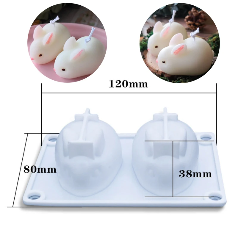 2pcs rabbit