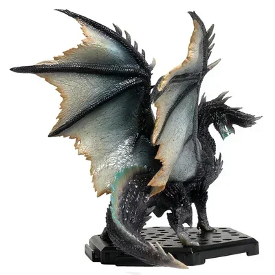 Monster Hunter World Iceborne Dragon Action Figures - Basarios, Nergigante, and Tigrex Collectible Set