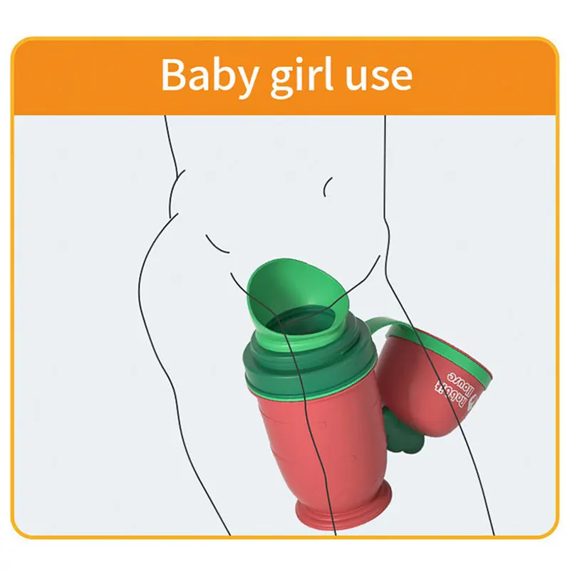 Portable Baby Hygiene Toilet Urinal Boys Girls Pot Outdoor Car Travel Anti-leakage Potty Kids Convenient Toilet Training Potty 2