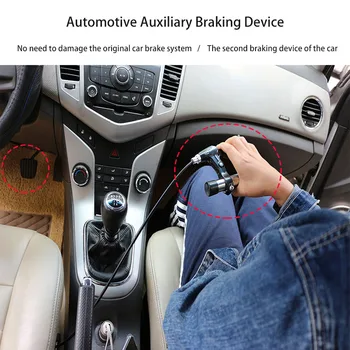Dispositivo freno ausiliario per auto Trasmissione manuale Trasmissione automatica Studente di auto universale Freni pilota Co Attrezzatura di sicurezza