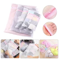 1/2/3Pcs Bra Underwear Products Zippered Mesh Laundry Bags Baskets Household Cleaning Tools Accessories Laundry Care 1