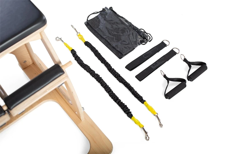 Home Use Fitness Equipment Pilates Combo Chair EXO Chair Bundle With Slastix Resistance Bands And Accessories
